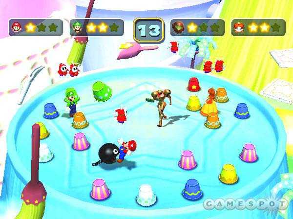Samus is in Mario Party 5!