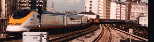 Eurostar skozi London