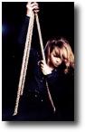 Mariah on the swing