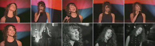 Mariah performing in NYC