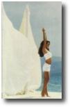 Mariah at the sea