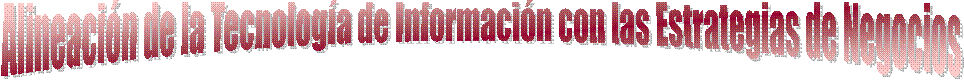 Alineaci�n de la Tecnolog�a de Informaci�n con las Estrategias de Negocios