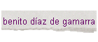 benito d�az de gamarra