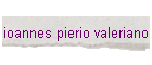 ioannes pierio valeriano