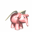 Click on the flying pink elephant to go to the Pink Elephant Page!