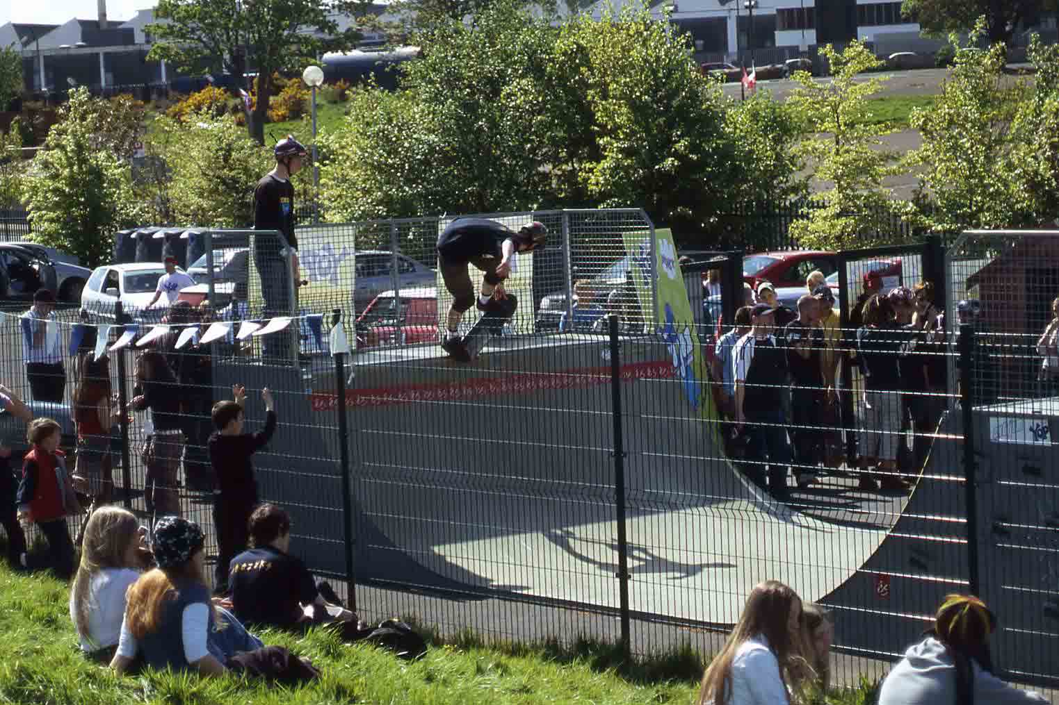 Halfpipe at Waterford City Skatepark