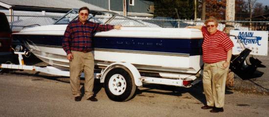 Picking the boat up from Main Channel Marine in Syracuse, IN