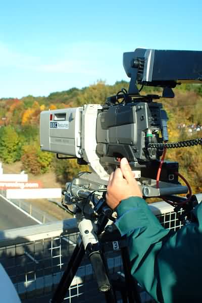 A Large Professional TV Camera