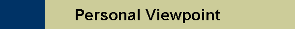 Personal Viewpoint
