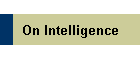 On Intelligence