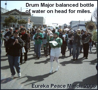 Eureka Peace March 2006 Dixieland Band