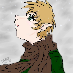 A Random Hobbit in Snow