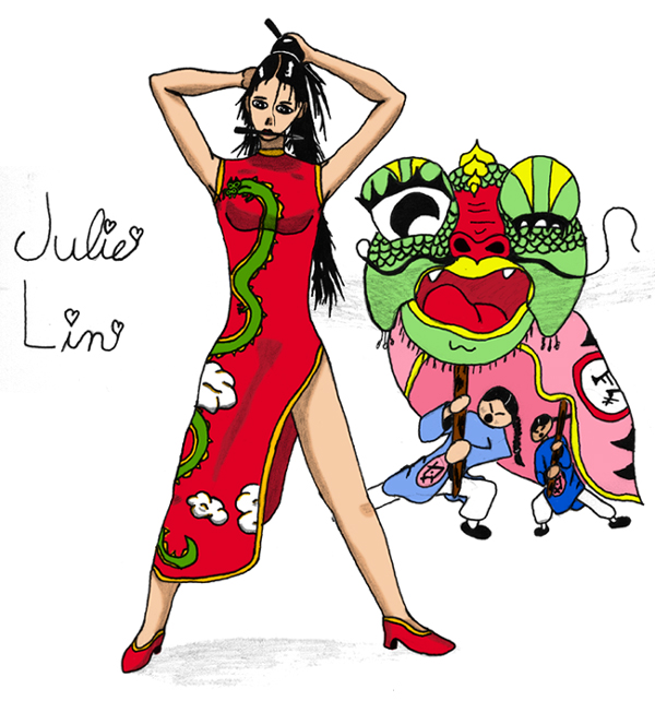 Julie Lin Colored