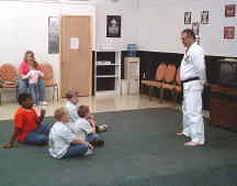 The children's self defense seminar