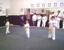 Darrien White, T.J. Cook, and Nicolas Ruth demonstrate basics