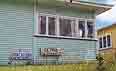 Sign calling for free speech in front of a Grey Lynn house, January 2003.