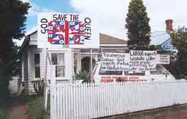 God save the Queen... offends the Labour Party thugs.