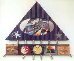 The sculpture in the main foyer by Phill Rooke (2001).