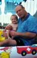 Calloway and his dad Patrick.