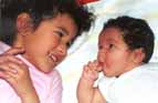 So you're my big noisy sister
Krisztina.  I used to hear you before
I was born!! - Sean.