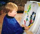 It takes great concentration
to be an artist.

(James)