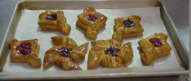 Some fresh danishes