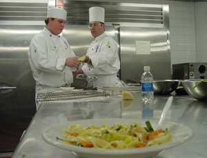 Matt and Chef Byrne critique pasta