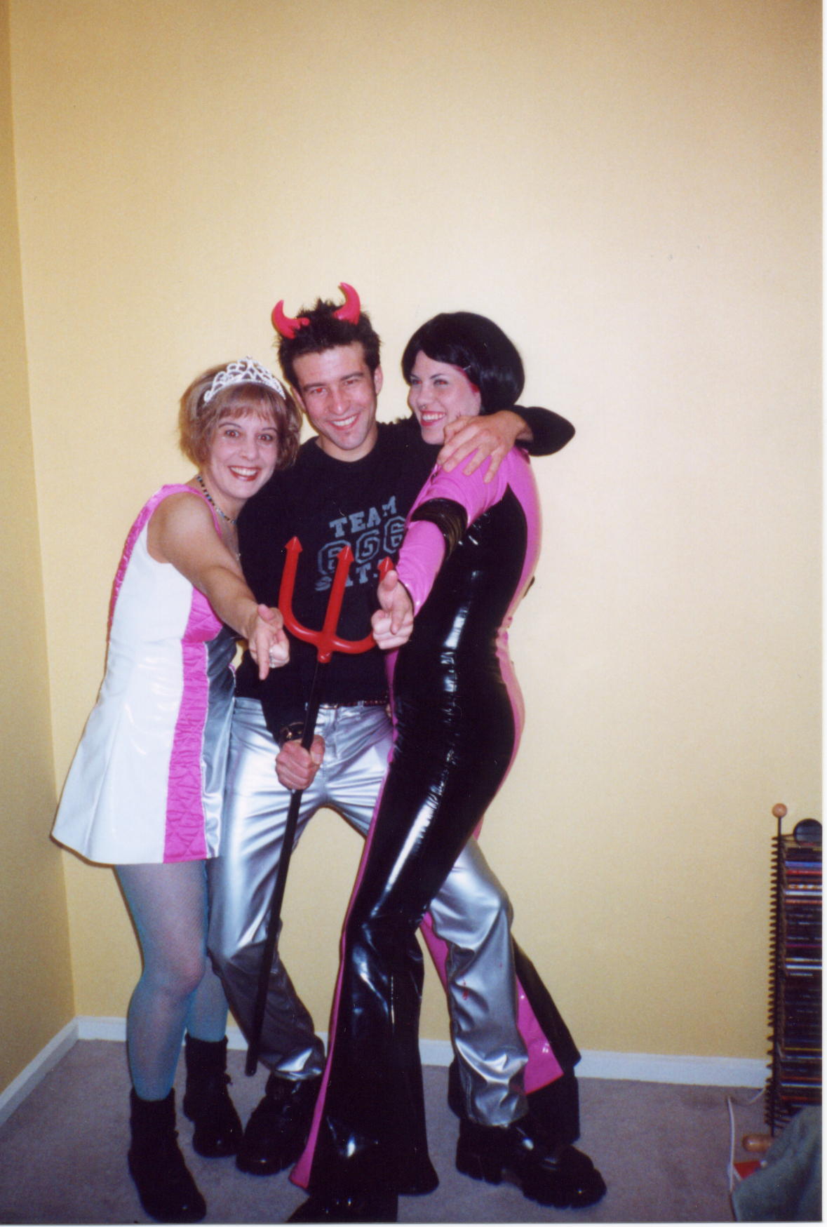 Ash,Amanda and corrie in fancy dress