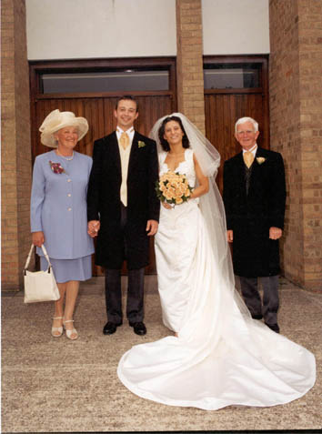 Gwen_Graham_Jess_Bernard_outside_church