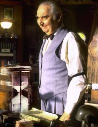 Fisher with Hourglass