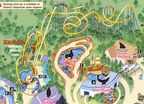[Park map of Kraken]