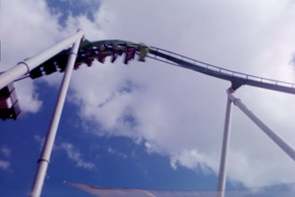 [Zero-G barrel roll]