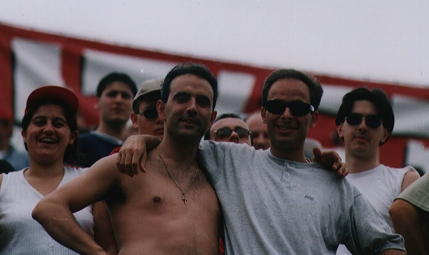 Me with Paolo Casagrande, a friend of mine