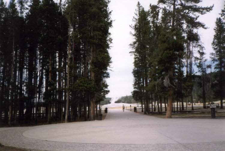 The Old Faithful entrance