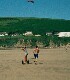 Roger Aldridge teaches kite boarding