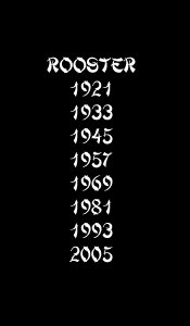 rooster years