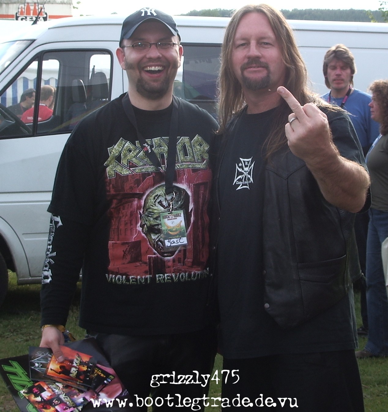 Dave Linsk (Overkill) @ Rock Harz Open Air 08.+09.07.2005