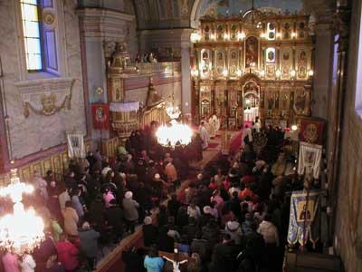 Interno della Cattedrale di S. Nicola di Oradea