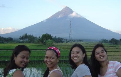The girls in Mayon