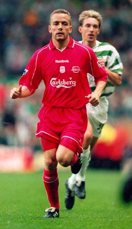 Pre-season action against Celtic