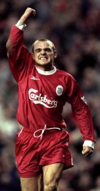 Murphy celebrates after scoring!!