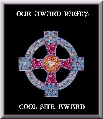 Our Award Page's Cool Site Award. 