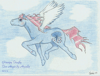 This rendition of my persona made by Annelie.&nbsp; Thanks again!!!