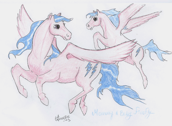 Thanks Annelie for the beautiful picture of Mommy & Baby firefly!