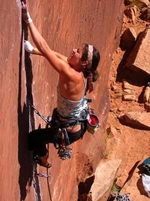 picture of Jen on Coyne's crack