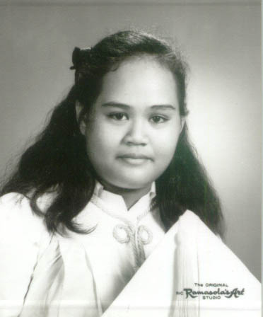 my Grade 6 graduation picture