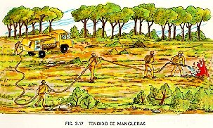 Tendido de Mangueras
