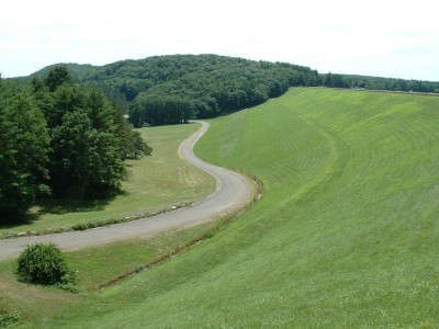 The Winsor Dam at the Quabbin Reservoir