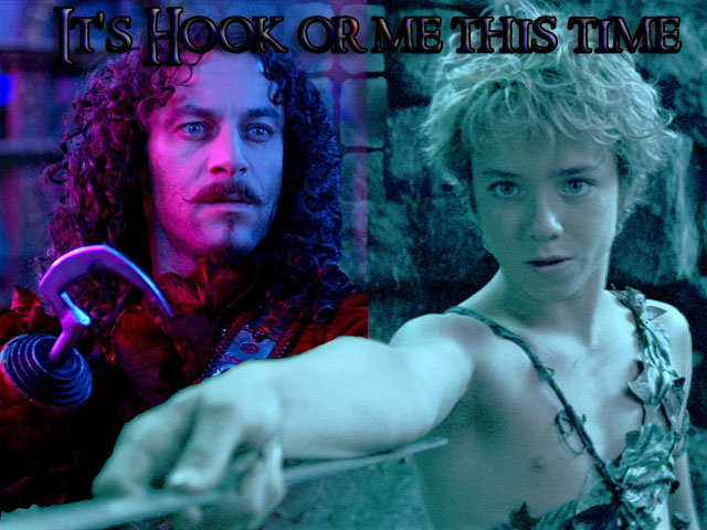It's Hook or me this time