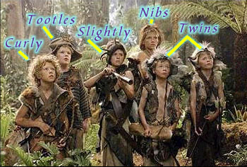 The Lost Boys and Their Names - Donated by Darkeforce